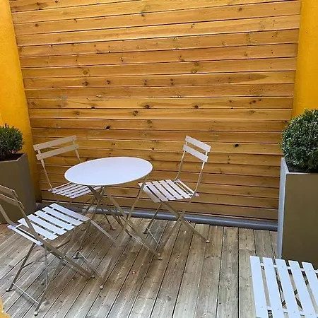 Beau Studio, 2min Walk Monte Carlo Casino, Terrace 보솔레이